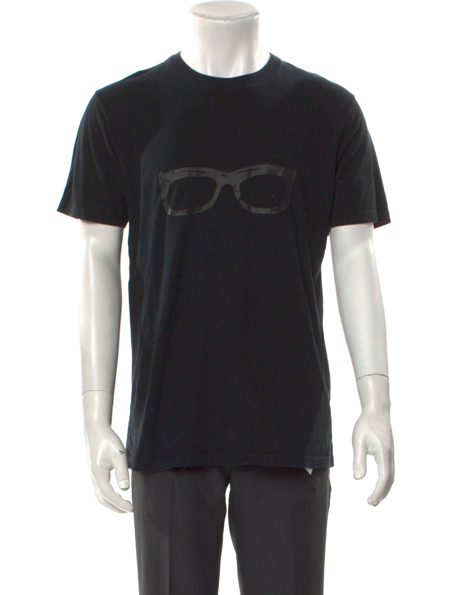 Yves Saint Laurent Graphic Print Crew Neck T-Shirt