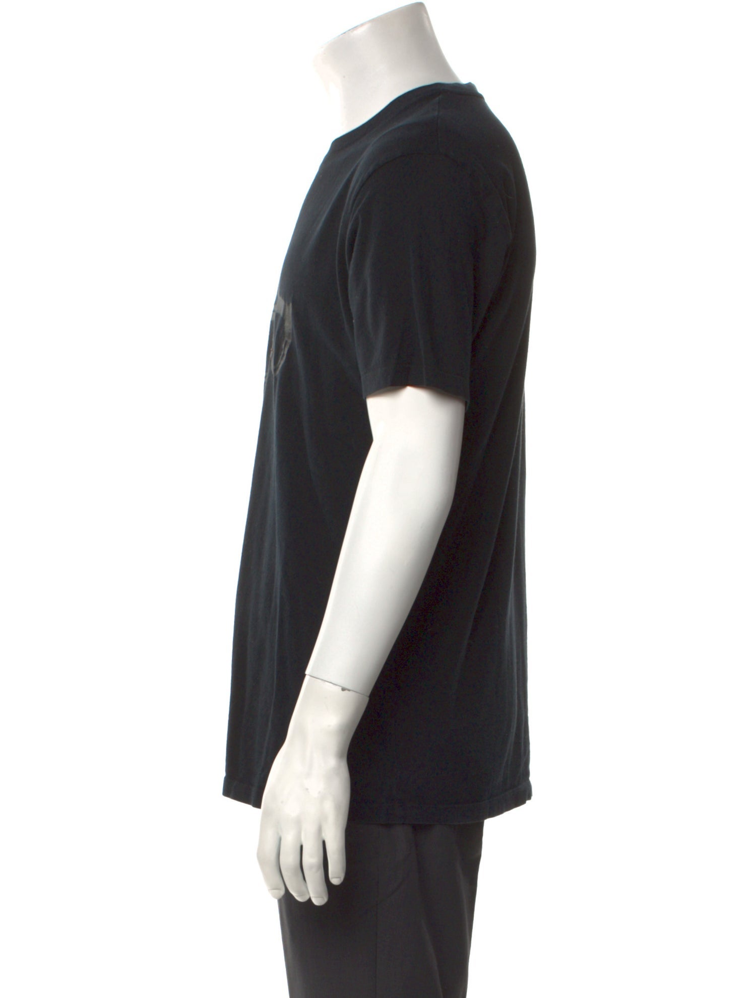 Yves Saint Laurent Graphic Print Crew Neck T-Shirt