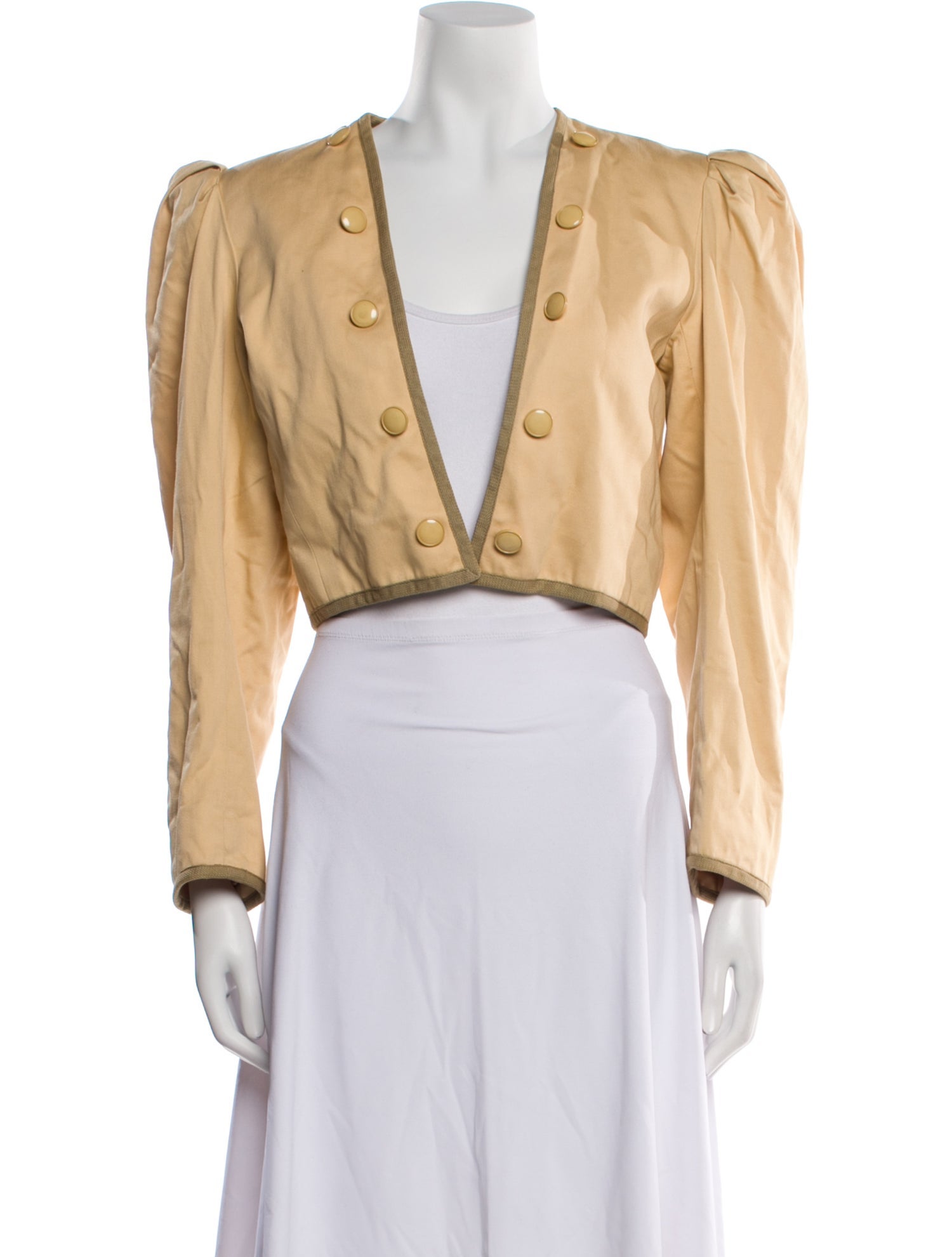 Yves Saint Laurent Rive Gauche Vintage 1980's Bolero