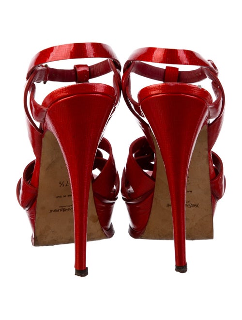 Yves Saint Laurent Leather T-Strap Pumps