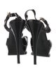 Yves Saint Laurent Patent Leather T-Strap Sandals