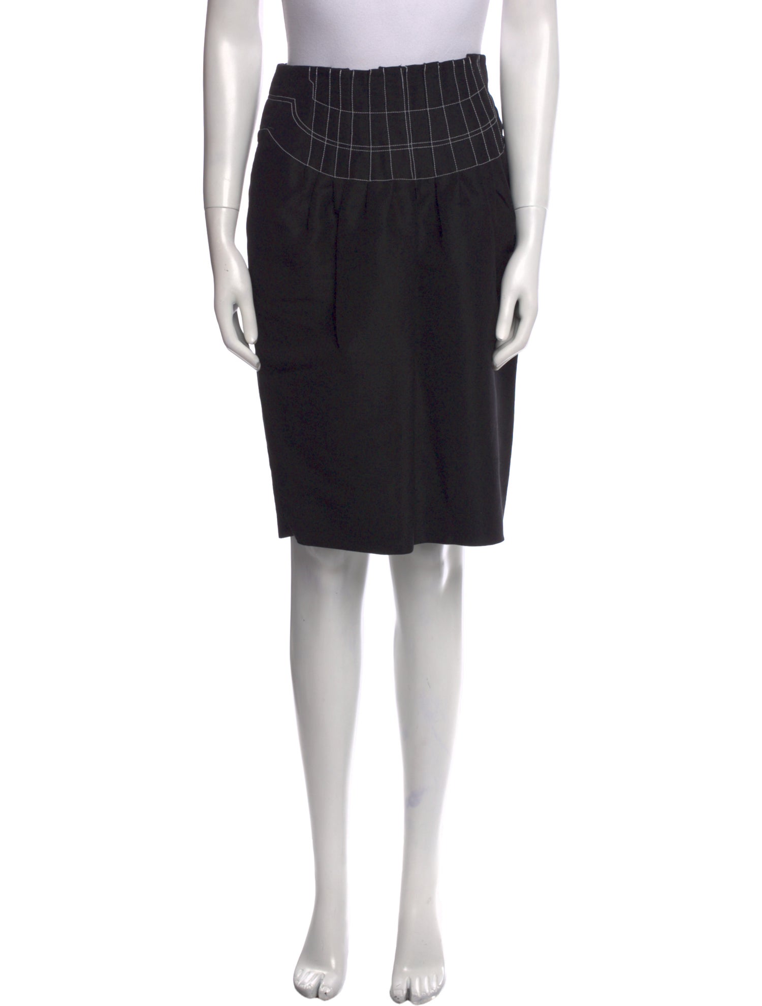 Yves Saint Laurent Vintage Knee-Length Skirt