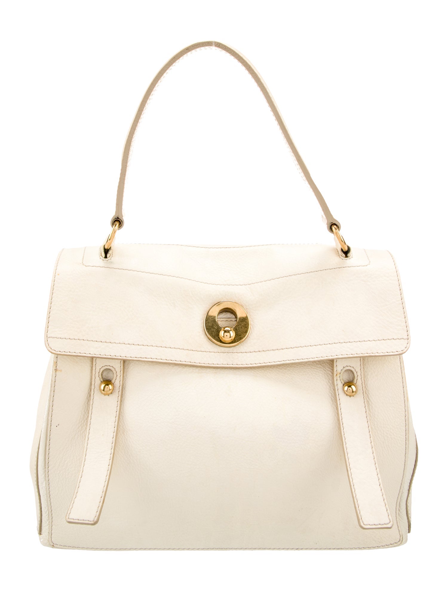 Yves Saint Laurent Rive Gauche Leather Saint Laurent Muse Two Medium Vintage