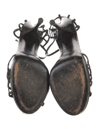 Yves Saint Laurent Patent Leather Sandals