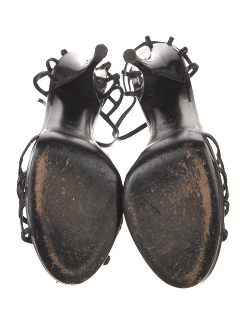 Yves Saint Laurent Patent Leather Sandals