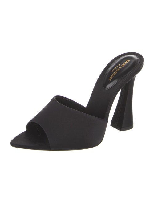 Yves Saint Laurent Leather Slides