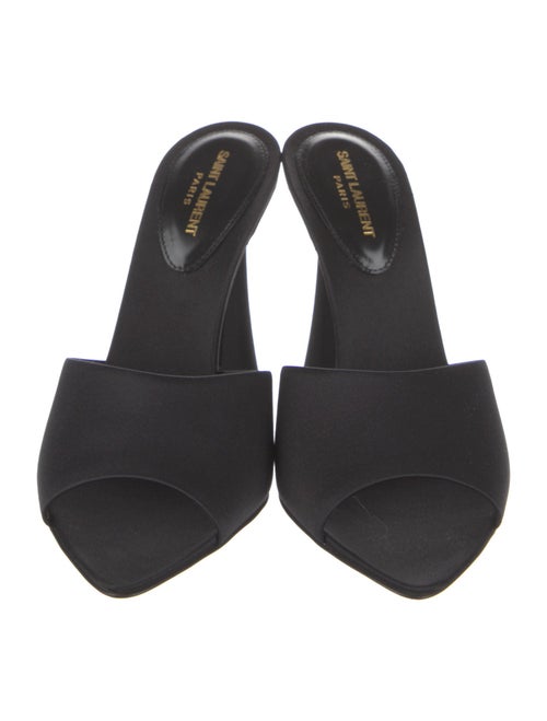 Yves Saint Laurent Leather Slides