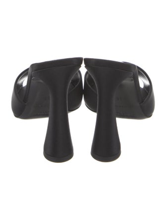 Yves Saint Laurent Leather Slides