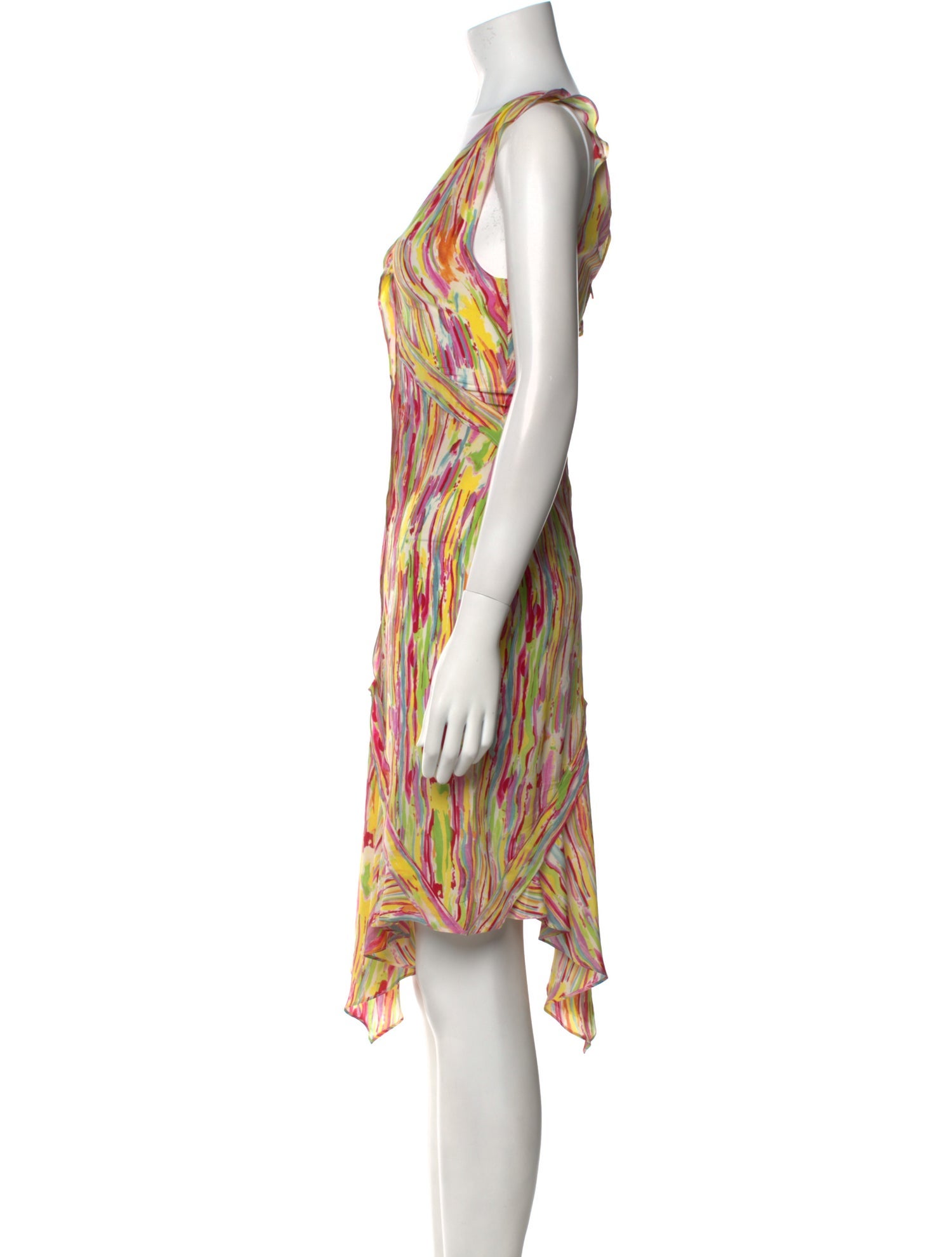 Yves Saint Laurent Rive Gauche Vintage Midi Length Dress