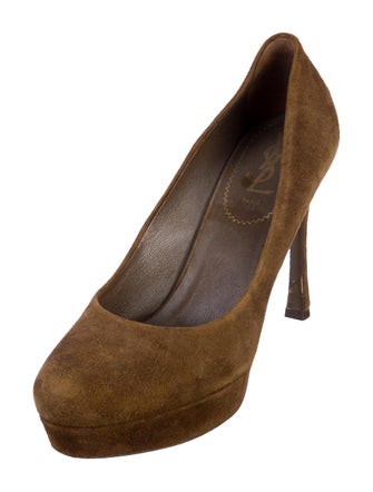Yves Saint Laurent Suede Pumps