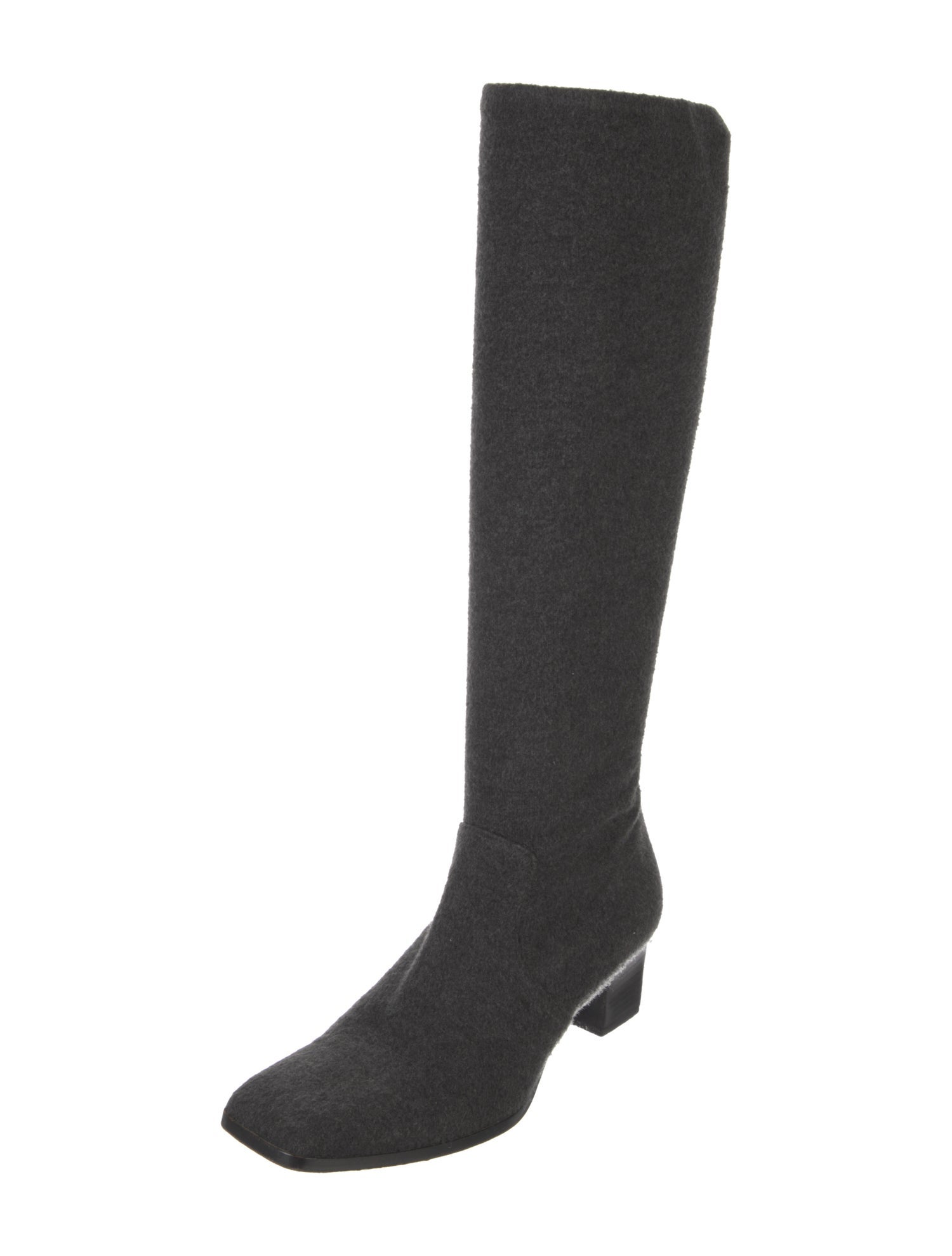 Yves Saint Laurent Wool Riding Boots