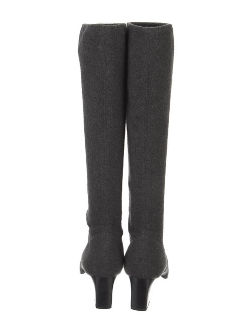 Yves Saint Laurent Wool Riding Boots