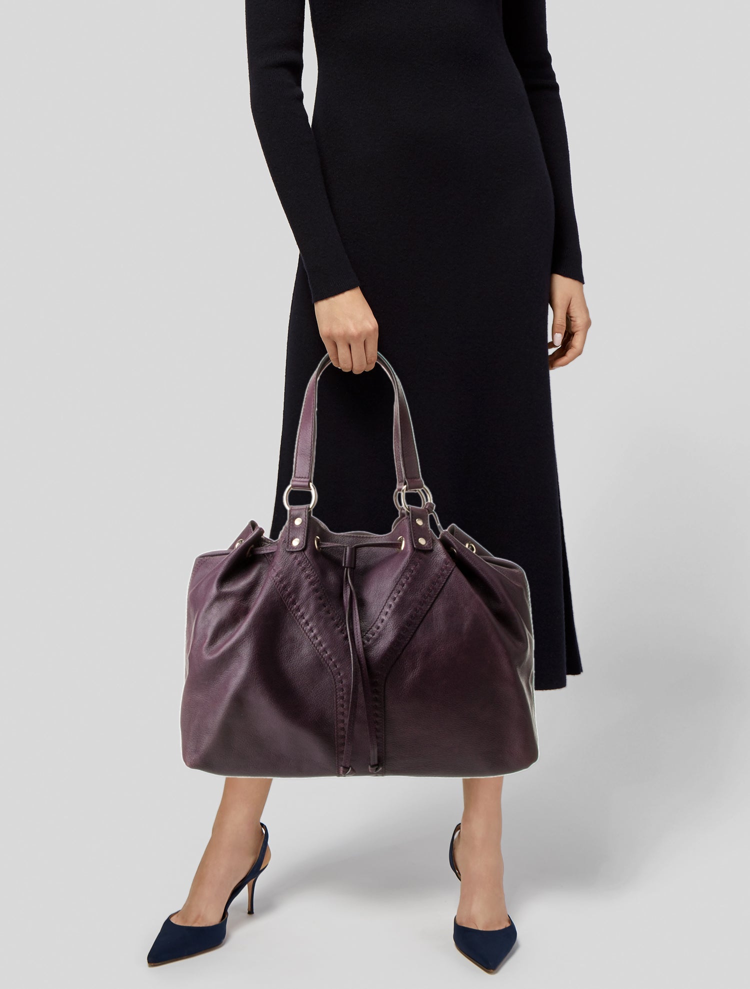 Yves Saint Laurent Leather Tote Large