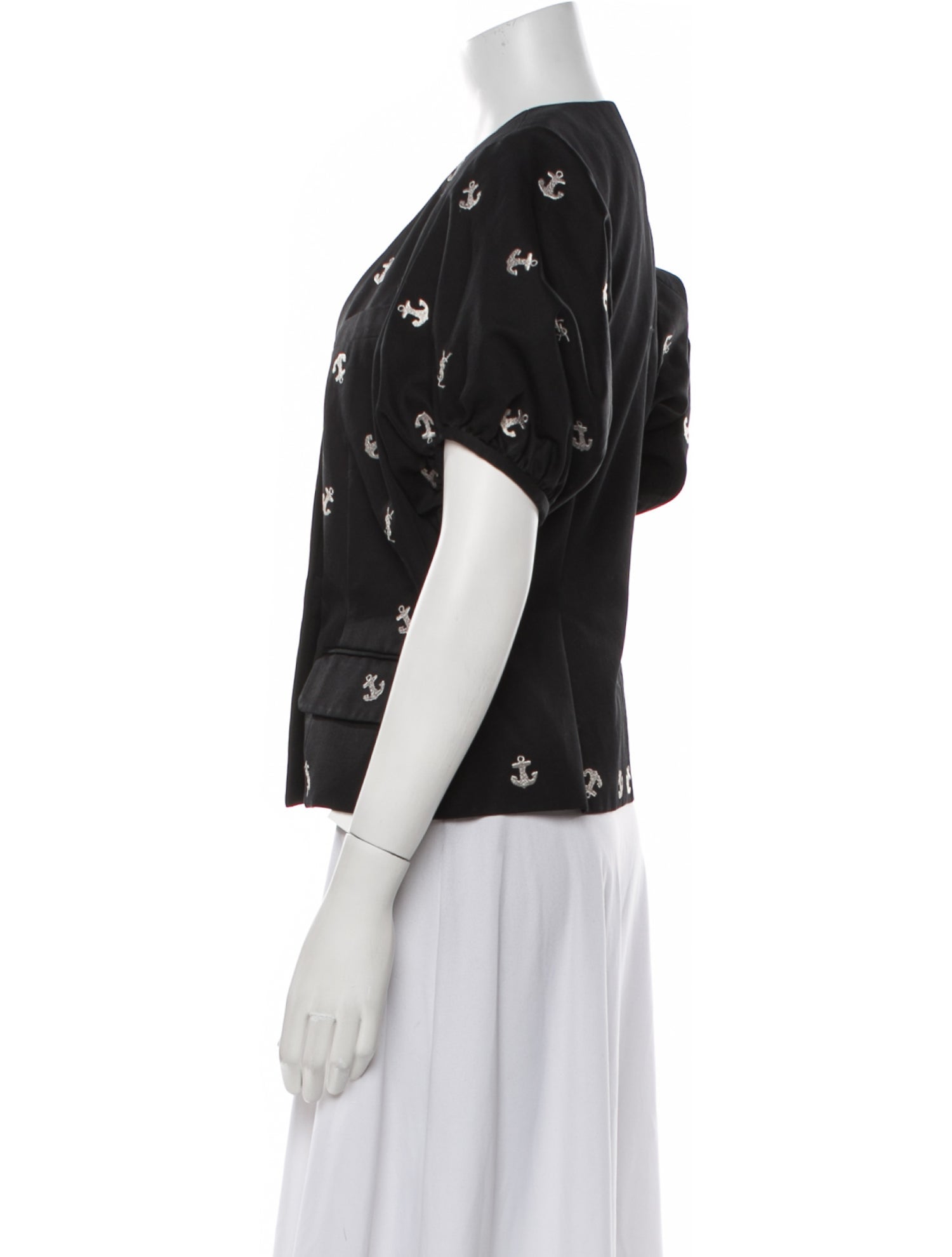 Yves Saint Laurent Patterned Evening Jacket