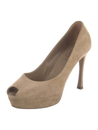 Yves Saint Laurent Suede Pumps