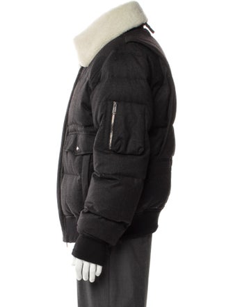 Yves Saint Laurent 2010 Wool Puffer Coat