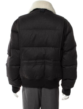 Yves Saint Laurent 2010 Wool Puffer Coat
