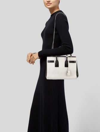 Saint Laurent Leather Top Handle Bag