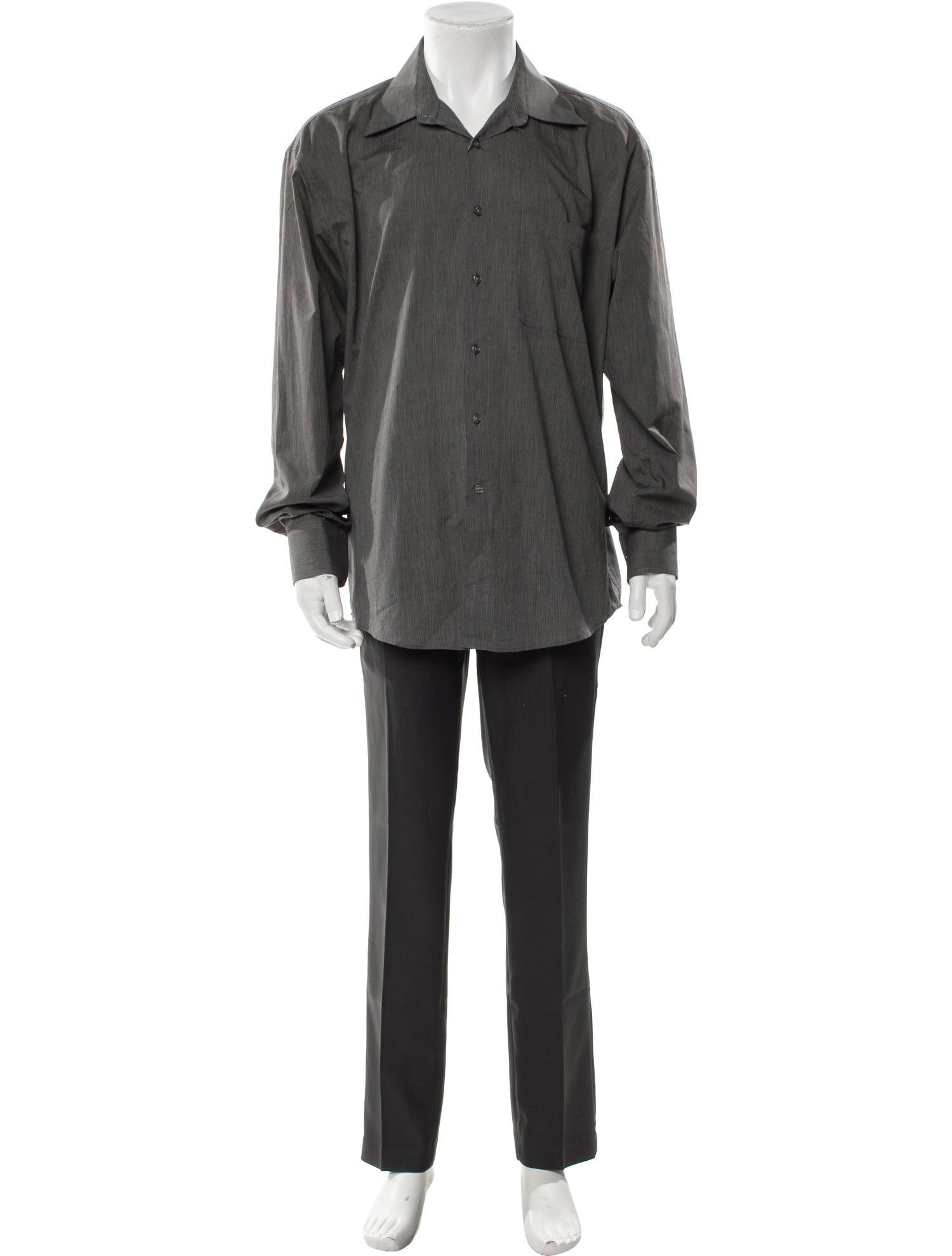 Yves Saint Laurent Long Sleeve Dress Shirt