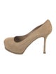 Yves Saint Laurent Rive Gauche Suede Pumps