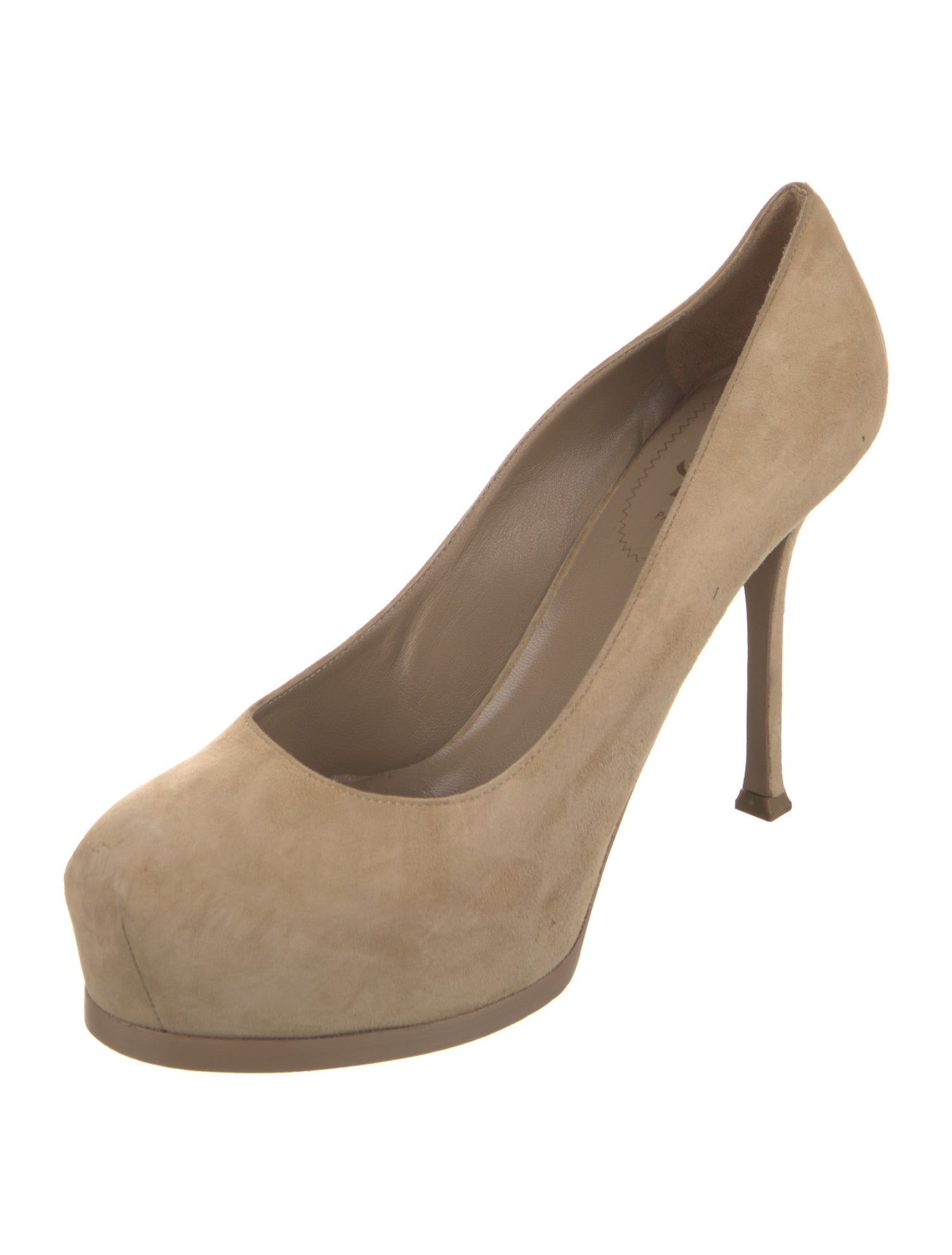 Yves Saint Laurent Rive Gauche Suede Pumps