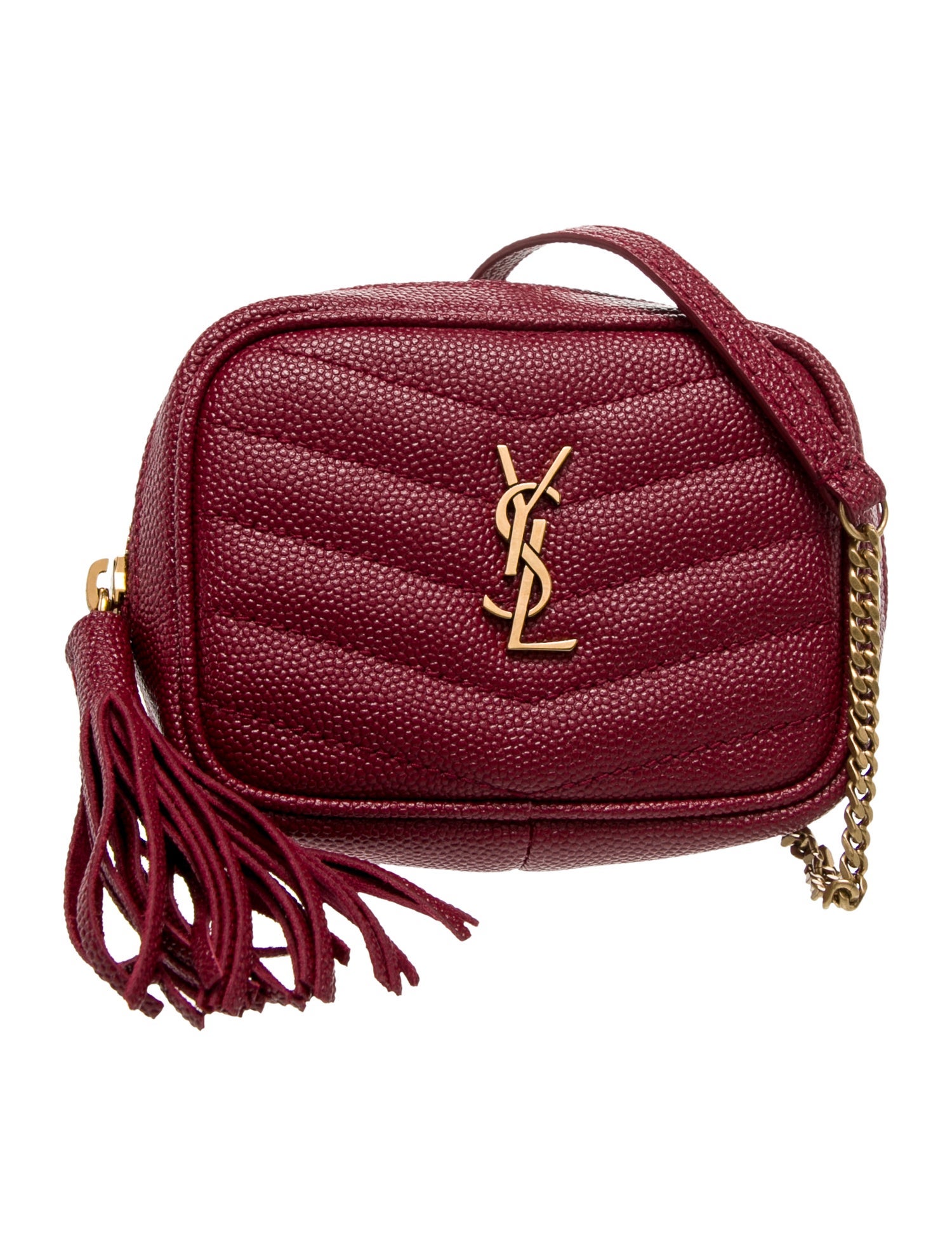 Saint Laurent Chevron Lou Camera Baby