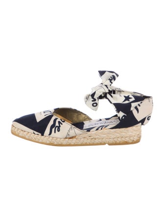 Yves Saint Laurent Printed Espadrilles