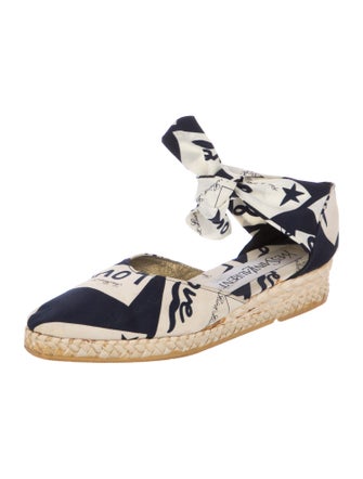 Yves Saint Laurent Printed Espadrilles
