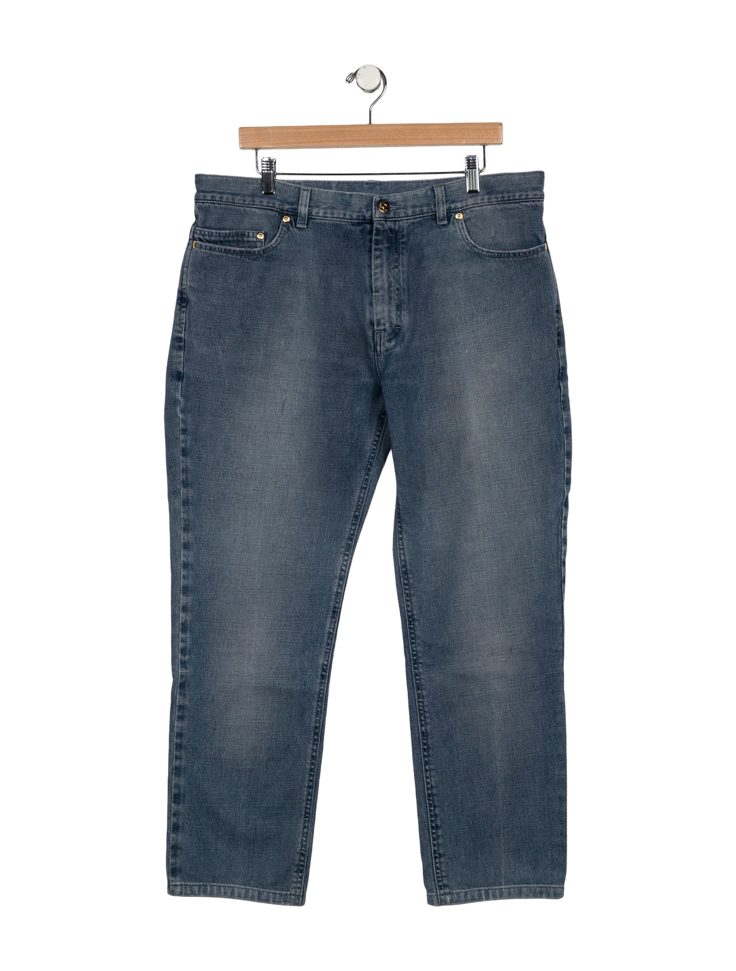 Yves Saint Laurent Straight-Leg Jeans