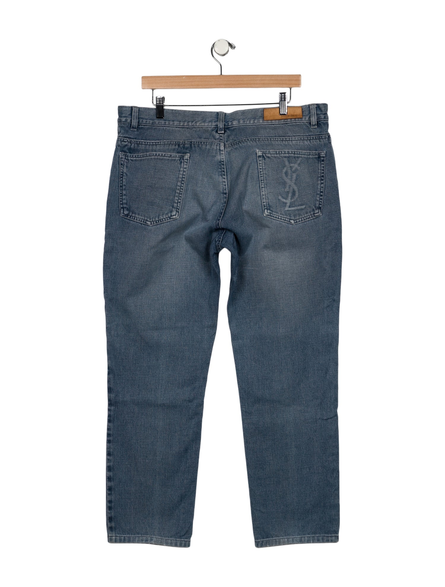 Yves Saint Laurent Straight-Leg Jeans