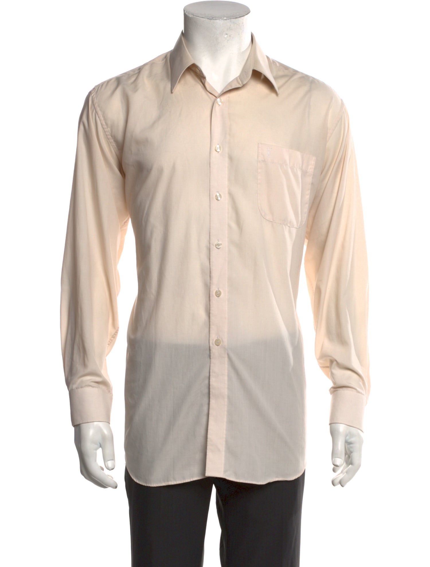Yves Saint Laurent Long Sleeve Dress Shirt