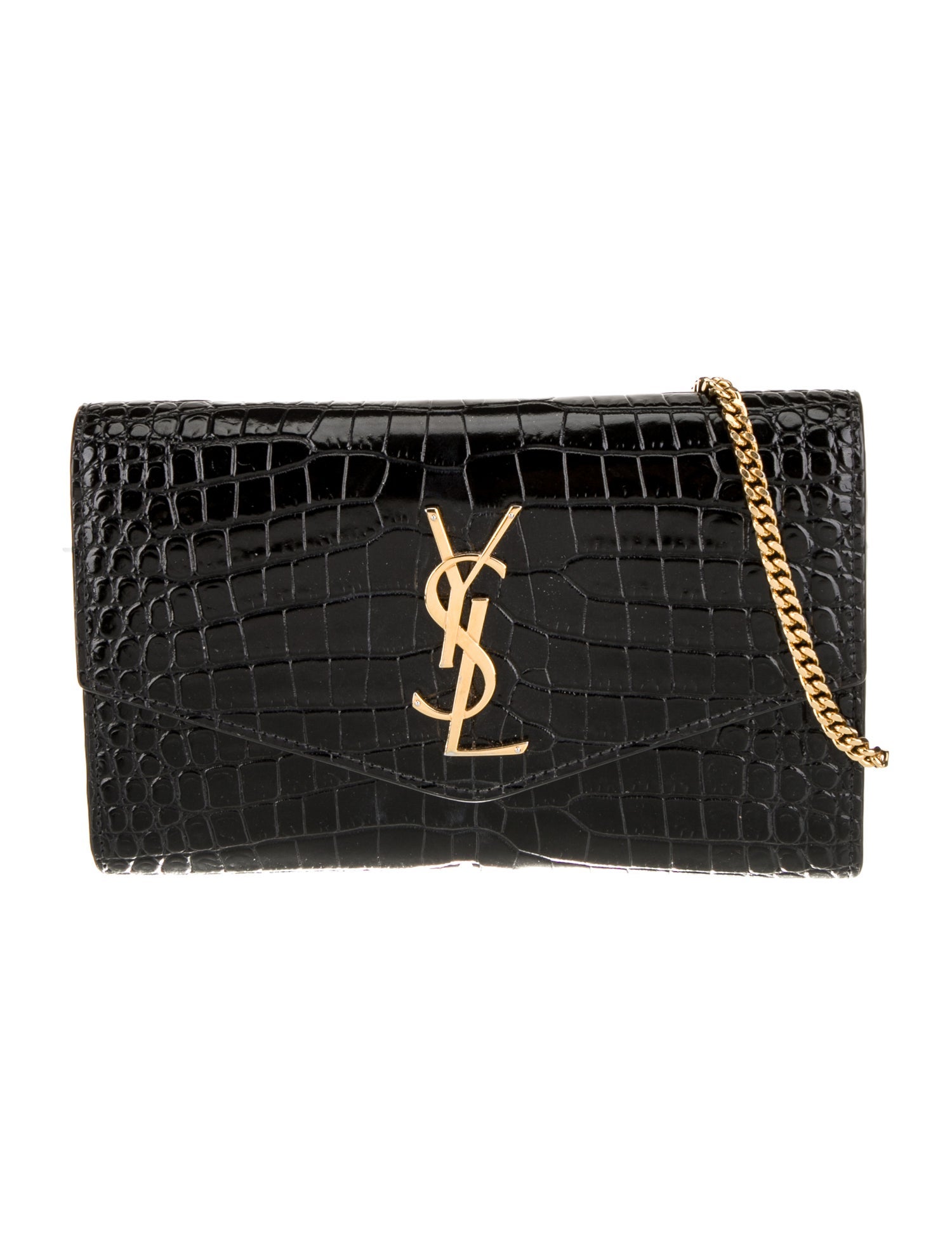 Yves Saint Laurent Embossed Leather Saint Laurent Uptown 2022