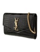 Yves Saint Laurent Embossed Leather Saint Laurent Uptown 2022