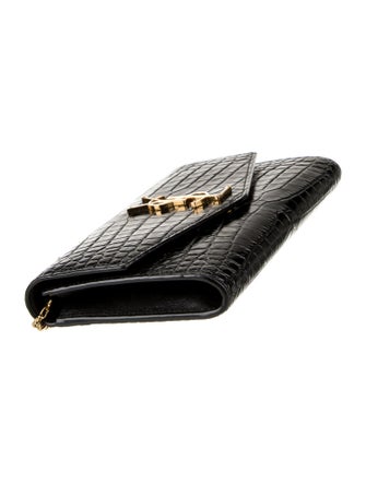 Yves Saint Laurent Embossed Leather Saint Laurent Uptown 2022
