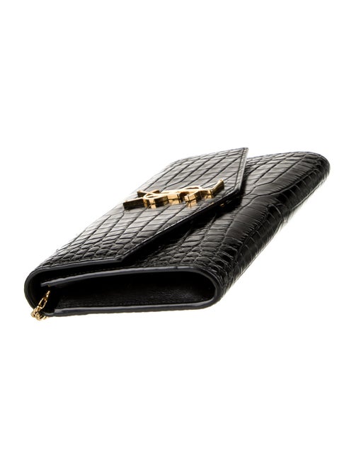 Yves Saint Laurent Embossed Leather Saint Laurent Uptown 2022