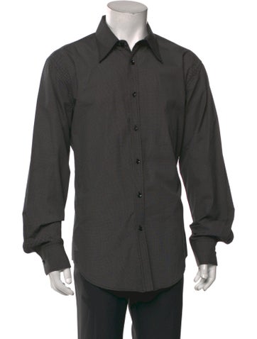 Yves Saint Laurent Rive Gauche Dress Shirts Vintage 2005 Shirt M