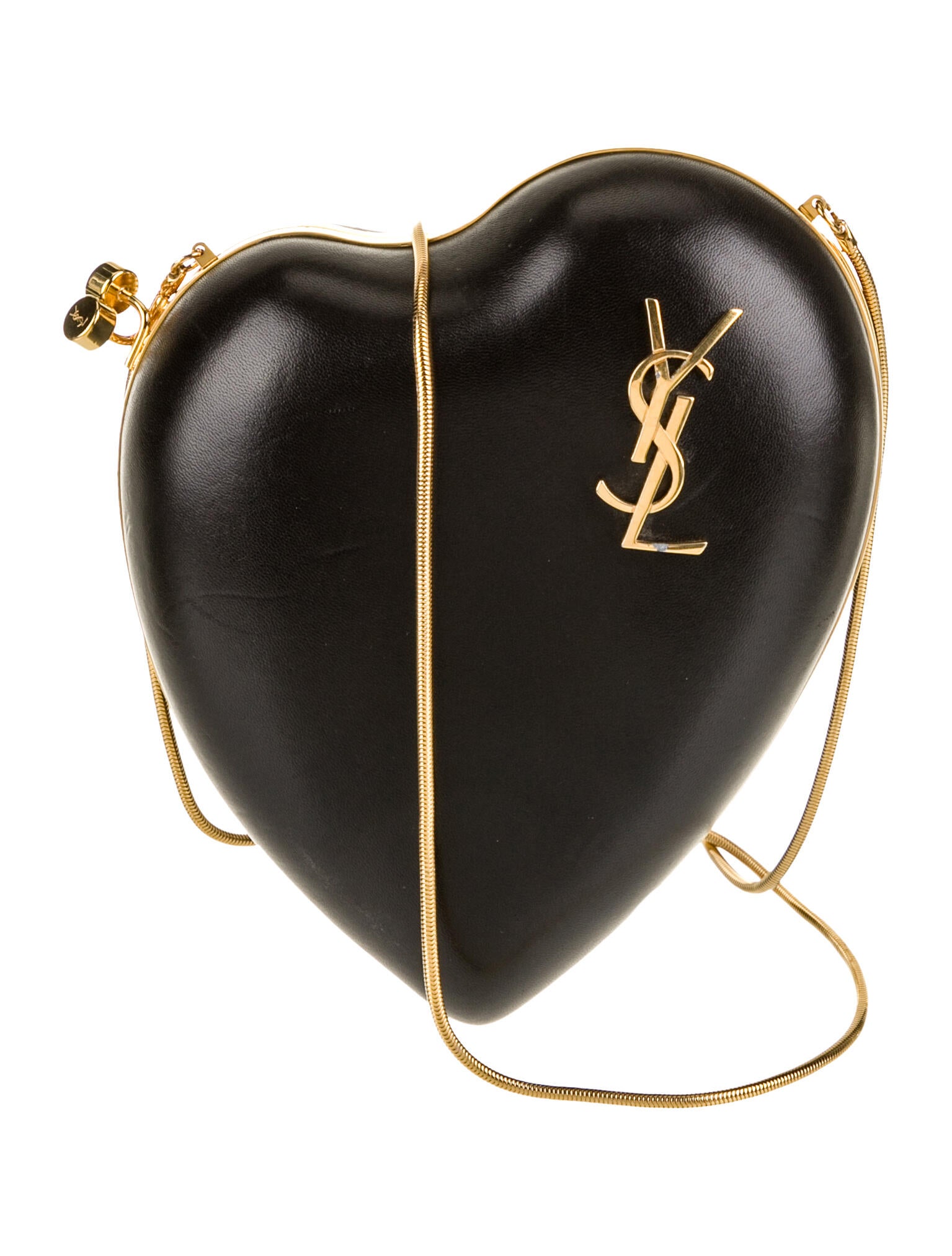 Saint Laurent Leather Bucket Bag
