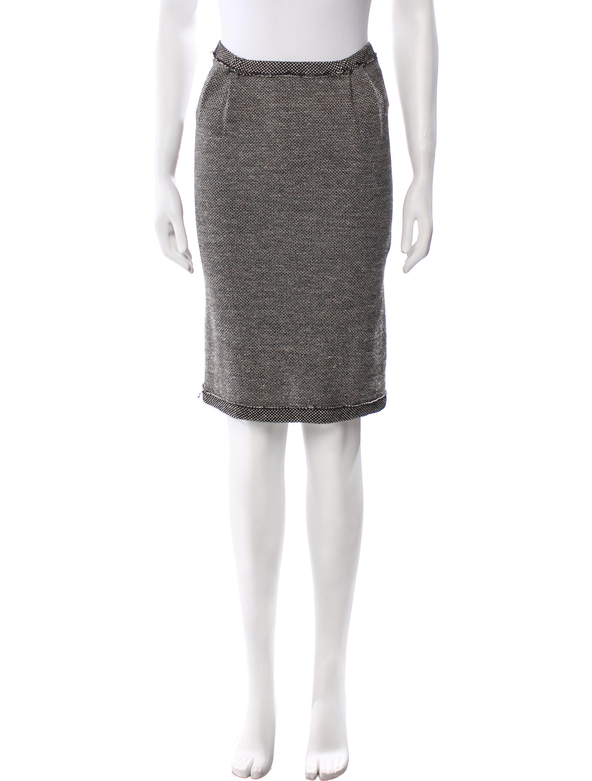 Yves Saint Laurent Vintage Knee-Length Skirt