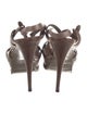 Yves Saint Laurent Leather T-Strap Sandals