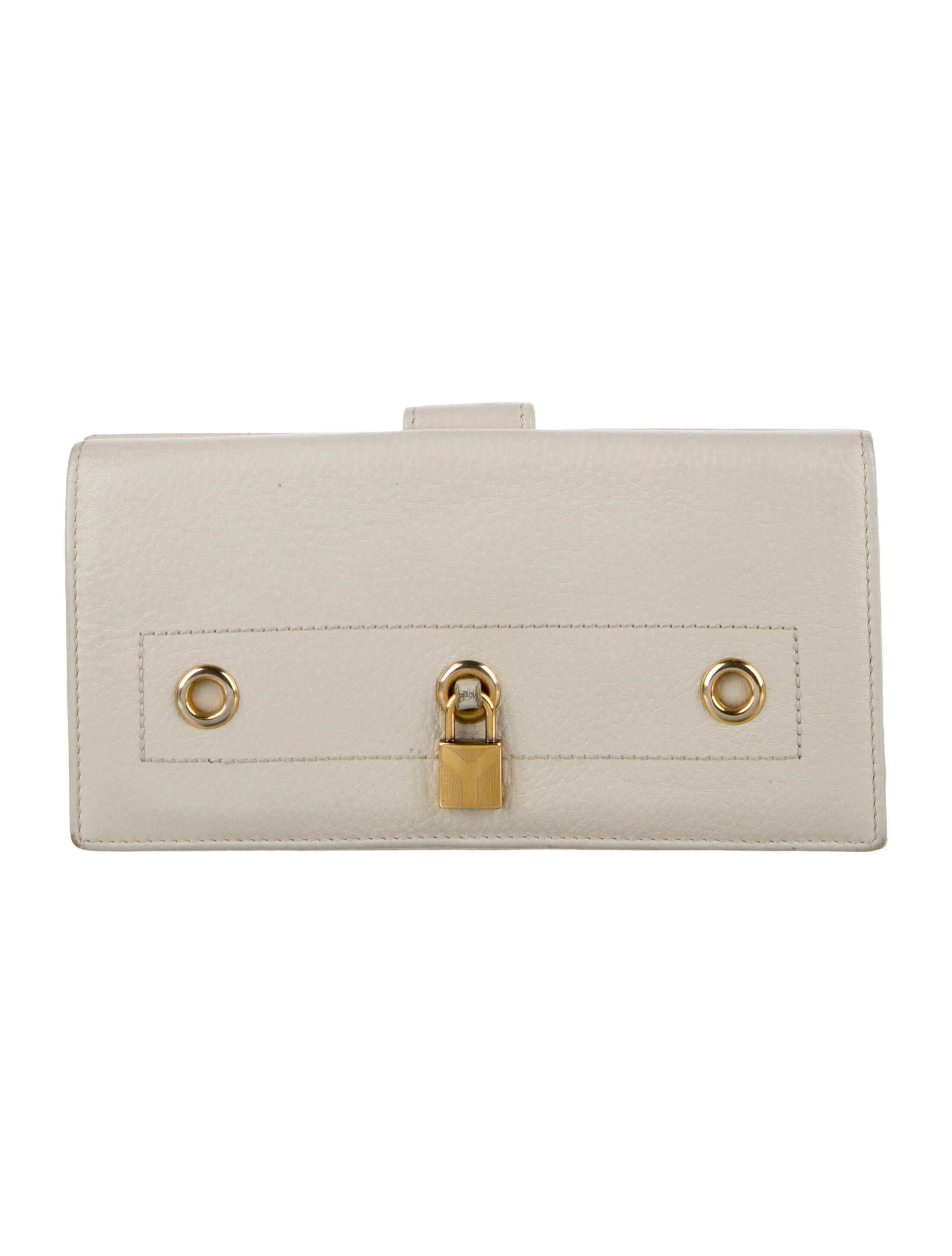 Yves Saint Laurent Rive Gauche Leather Continental Wallet