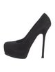 Yves Saint Laurent Suede Pumps