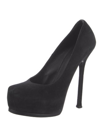 Yves Saint Laurent Suede Pumps