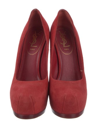 Yves Saint Laurent Suede Pumps