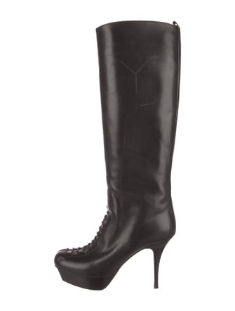 Yves Saint Laurent Leather Boots