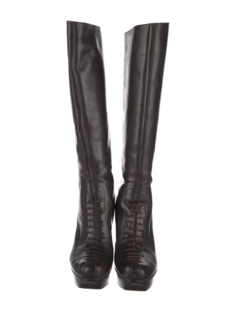 Yves Saint Laurent Leather Boots