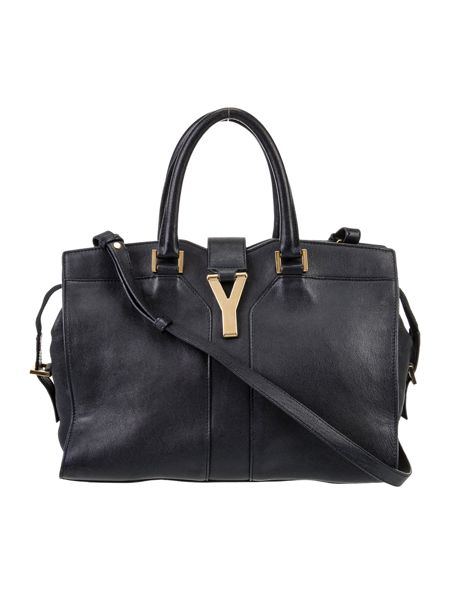 Yves Saint Laurent Leather Top Handle Bag