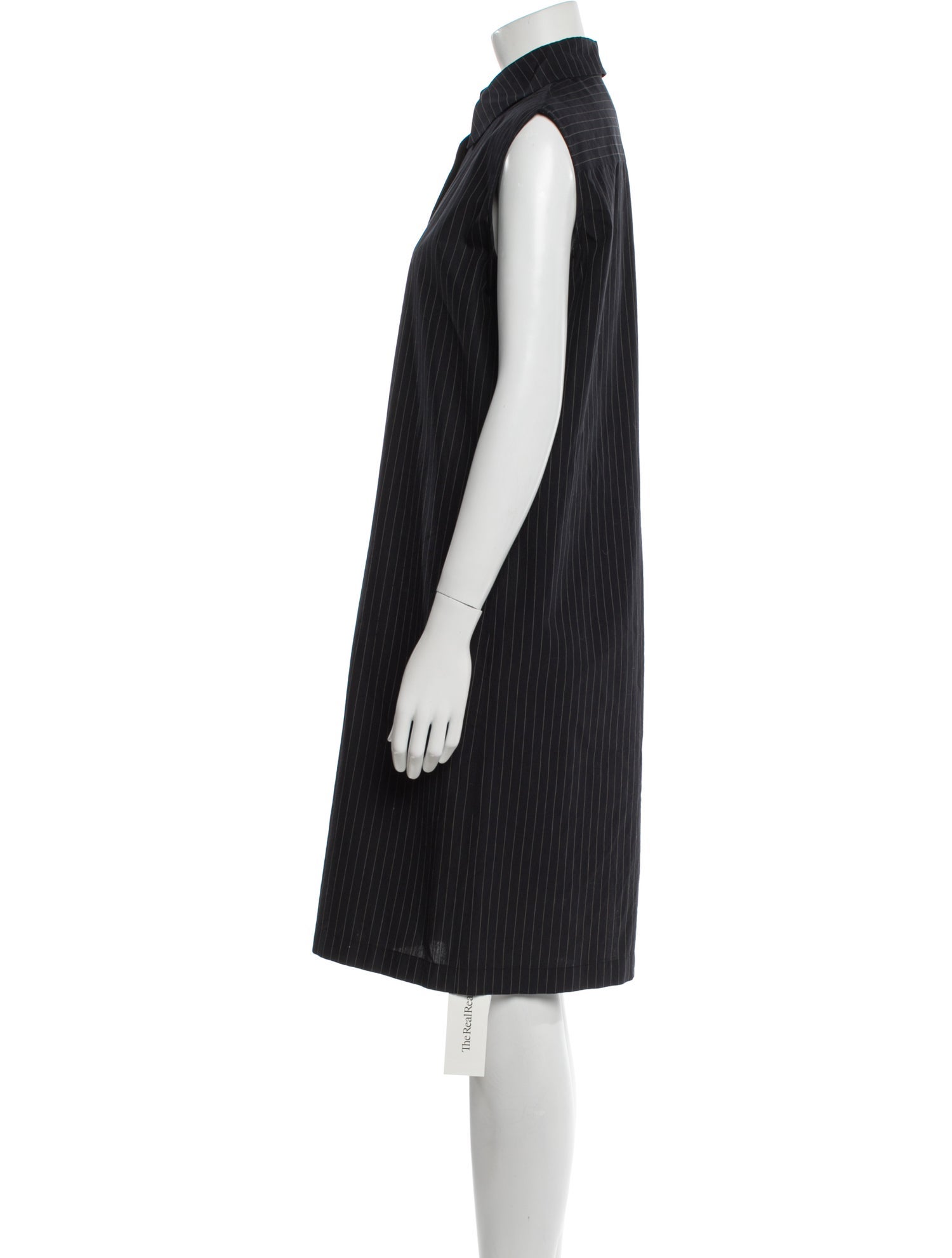 Yves Saint Laurent Wool Knee-Length Dress