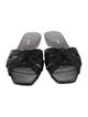 Saint Laurent Leather Slides