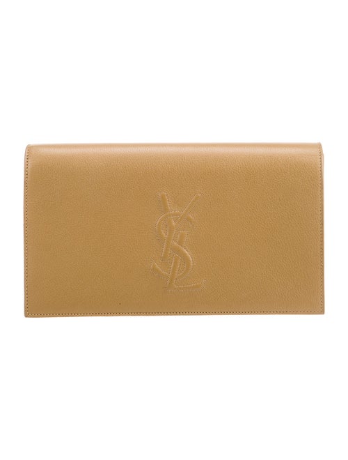 Yves Saint Laurent Leather Clutch