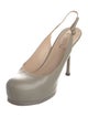 Yves Saint Laurent Leather Slingback Pumps